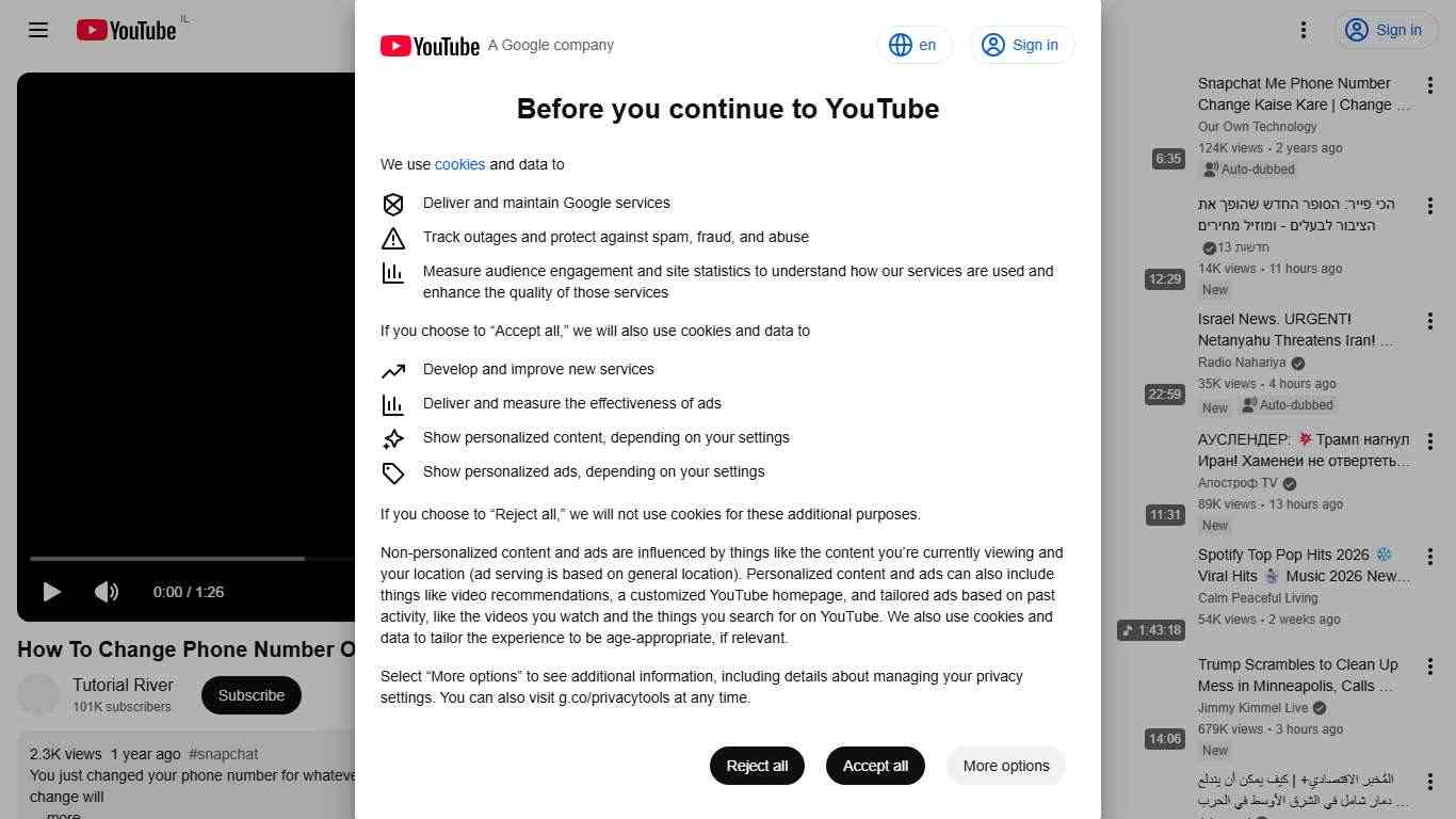How To Change Phone Number On Snapchat 2026 - Full Guide - YouTube